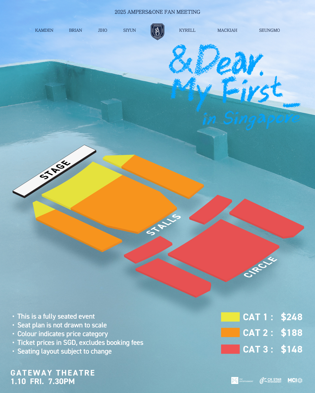 AMPERS&ONE Seat Map