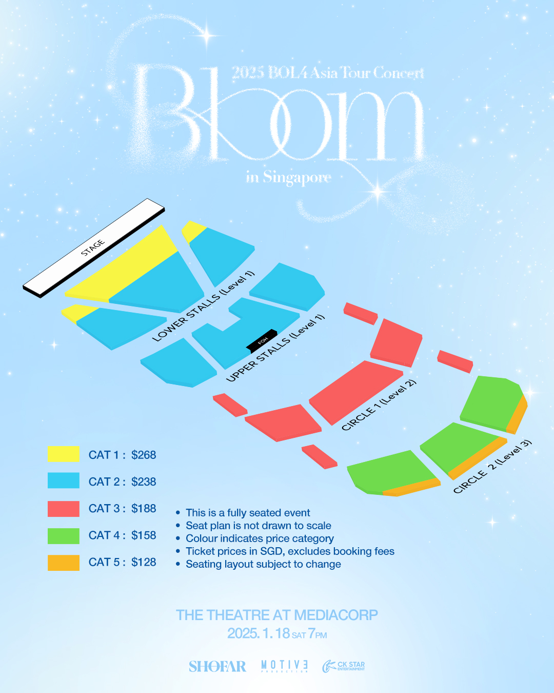 BOL4 Seat Map