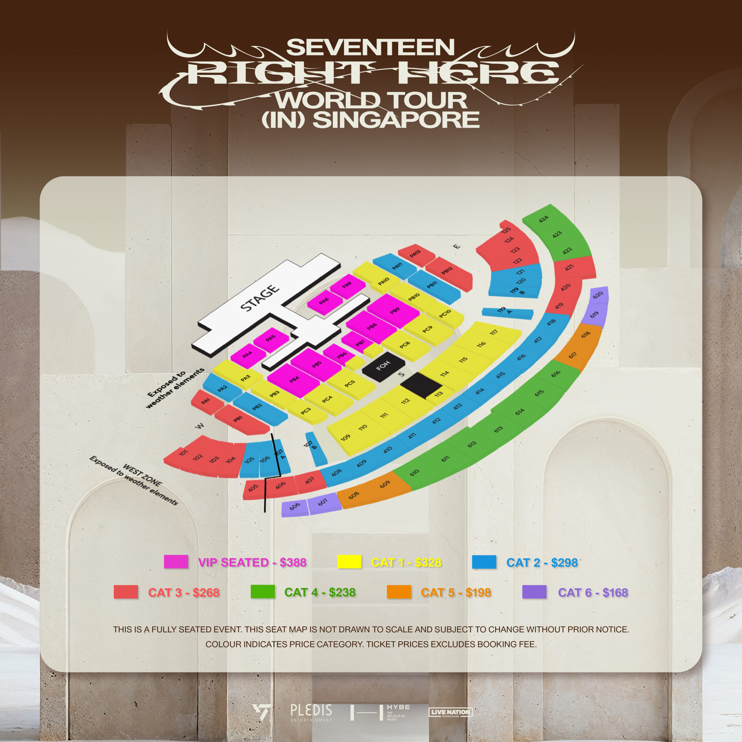 SEVENTEEN [RIGHT HERE] WORLD TOUR in SINGAPORE