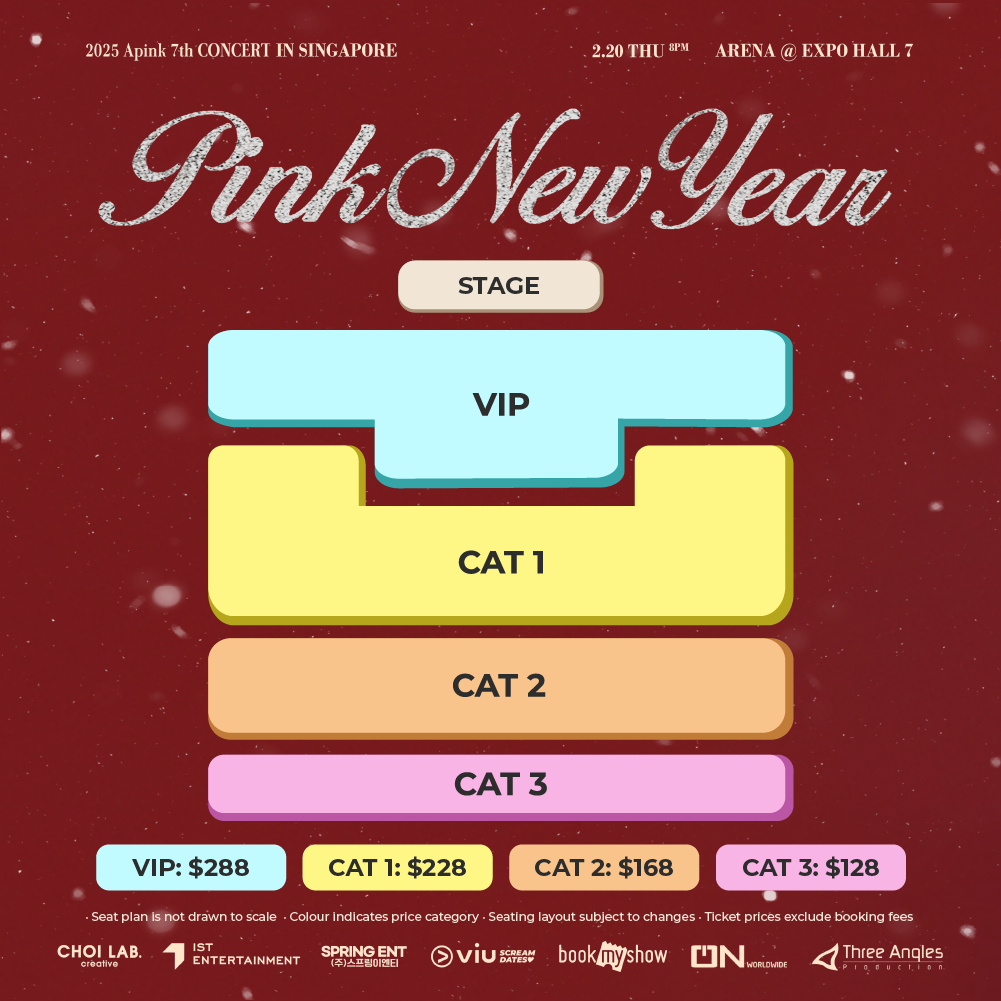 Apink's 7th Concert [PINK NEW YEAR] in Singapore