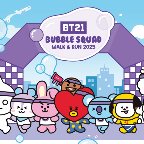 BT21 Bubble Squad Walk